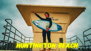 Local Huntington Beach Surfer Hits New Swell