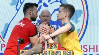 SENIOR MEN 55 kg RIGHT HAND - EUROPEAN ARMWRESTLING CHAMPIONSHIP 2022