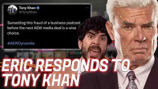 ERIC BISCHOFF *LIVE* | REACTION to TONY KHAN's TWITTER DISS!