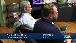 Proctor Select Board - May 13, 2024