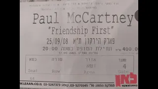 Paul McCartney Live in ISRAEL - The Professional Film