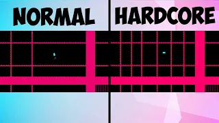 Interlaced | Normal VS Hardcore in Just Shapes and Beats: The Lost Chapter