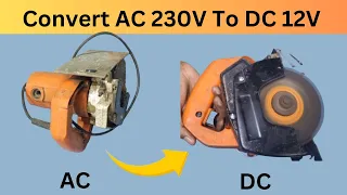 WOOD CUTTER 1100 WATT AC 230V  CONVERT TO  DC 12V / THE TECHNO SCIENCE