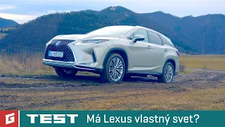 LEXUS RX 450hL AWD - SUV - TEST - GARAZ.TV - Rasťo Chvála