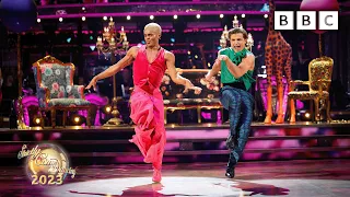 Layton Williams and Nikita Kuzmin American Smooth to It's Oh So Quiet By Björk ✨ BBC Strictly 2023