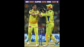 कैसे Dhoni के तपली लगाते ही Deepak Chahar का Boost Mode On हो गया? 🤣 #shorts #cskvsgt