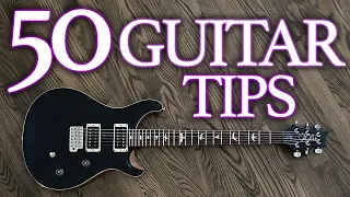 50 Tips to Get Better at Guitar