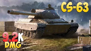 CS-63 - 3 Kills 9.2K DMG - Real! - World Of Tanks