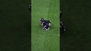 Pitch invader at Netherlands vs Argentina