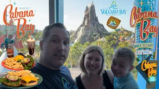 Universals Cabana Bay ❤️ Staycation! 2024 4K #hartfamvlog #volcanobay