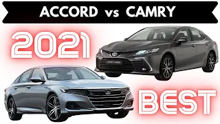 2021 Toyota Camry vs 2021 Honda Accord | BEST 2021 SEDAN?!