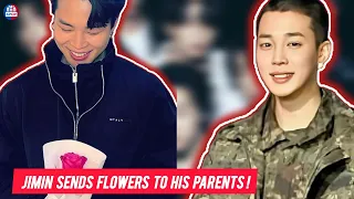 BTS Jimin Sent Flowers To His Parents From Military, BTS Jimin Becomes The Face Of K-Pop