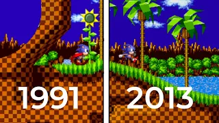 Отличия портов Sonic The hedgehog