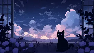 Cat & sky ☁️ Lofi Hip Hop Mix 🐾 Chill Beats To Relax / Study To