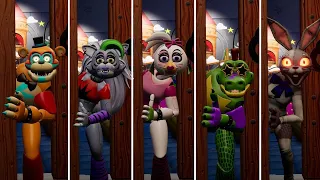 Everyone MEGA kicks and bans Gregory from the daycare Five Nights at Freddy's Security Breach