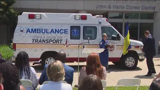 Loyola Medicine donates ambulance, medical supplies to Ukraine