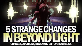 5 Strange Changes in Beyond Light [Destiny 2]