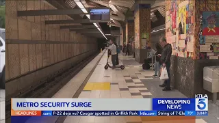 Metro safety remains a concern for some passengers