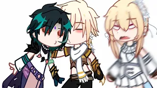 [] Lumine meets Aether’s bf [] Xiaother []