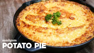Simple but Amazing Cheese & Potato Pie Recipe