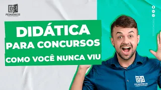 DIDÁTICA PARA CONCURSOS | O QUE CAI NA PROVA com Fernando Sousa