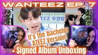 ATEEZ (에이티즈) WANTEEZ EP. 7 + Signed Album Unboxing | K-Cord Girls Reaction