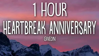Giveon - Heartbreak Anniversary (Lyrics) 🎵1 Hour
