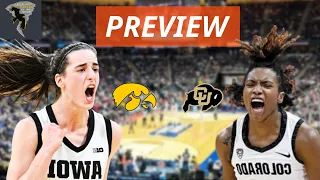 IOWA VS. COLORADO | PREVIEW: Hawkeyes face Buffaloes in Sweet Sixteen | NCAA Women's Basketball