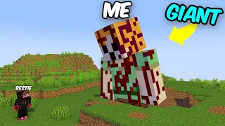 😱 i Became A Giant Alex To Troll My Bestie in Minecraft | Hindi | #1