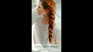 THE 2 MINUTE ROPE BRAID HAIRSTYLE | Pretty Hairstyles