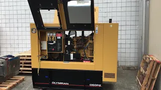 Olympian 60 KW Generator Perkins Diesel Engine Only 167 Hours with Fuel Tank 230