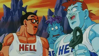 Hell watches Goku fight Kid Buu 1080p HD