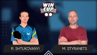 12:15 Roman Shtukovanyi  - Mykhailo Styranets West 2 WIN CUP 01.05.2024 | TABLE TENNIS WINCUP