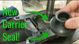 Carrier Seal Replacement -- Mercruiser Gimbal Ring Replacement Ep 8