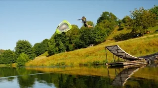 Take A Slide On This Epic Motorized Waterslide!