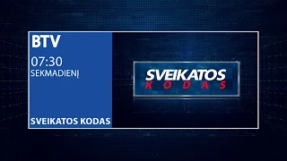 TV laida "Sveikatos kodas" ANONSAS 2017-12-17