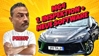 MG4 Elektroauto Inspektionskosten und 2 neue Software Updates die endlich helfen! Ein kurzer Vlog.