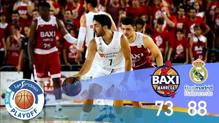 BAXI Manresa - Real Madrid (73-88) RESUMEN // Cuartos - Playoff Liga Endesa