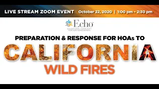 Preparation and Response for HOAs to California Wild Fires