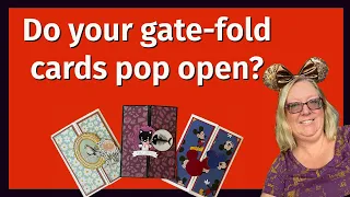 --LOCKING Gate Fold Card:  Easy Tutorial!