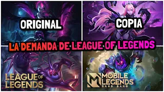 League of Legends demanda a Mobile Legends por plagio.