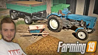 POLSKA WIEŚ #6 👨‍🌾 KUPIŁEM PRZYCZEPĘ AUTOSAN D-47 🔥 KOŃCZYMY ŻNIWA PSZENŻYTA 🌱 Farming Simulator 19