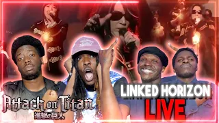 BEST ￼CONCERT?! Attack On Titan Linked Horizon Guren no Yumiya Live Reaction