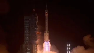 At the scene: China's Shenzhou-18 manned spaceship blasts off