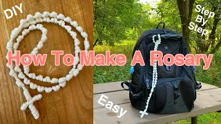 How To Make a Rosary 🙌 (Step-By-Step Instructions) Only 3 materials needed.