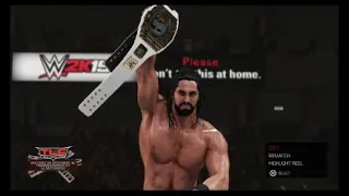 WWE 2K19 Seth Rollins vs Dean Ambrose | Intercontinental Championship | TLC 2018