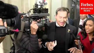 WILD MOMENT: George Santos Tries To Avoid Reporters After New Indictments, Identity Theft Charges