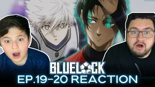 THE REMATCH IS HERE | Blue Lock Ep. 19-20 | FATHER AND SON REACTION