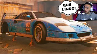 ENCONTREI uma FERRARI F40 ABANDONADA no NOVO Forza Horizon 5!