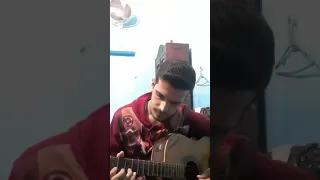 Ek Do Teen Song instrumental guitar cover by soura